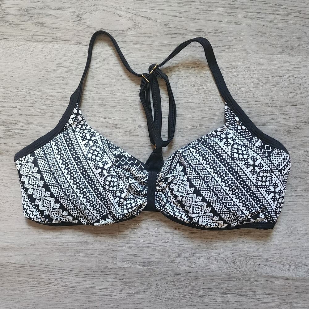 Sun Ocean Sand Women's Swimwear Bathing Suit Adjustable Padded Bikini Top Medium